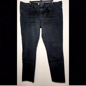 Mossimo Low-Rise Black Denim Leggings, Size 18